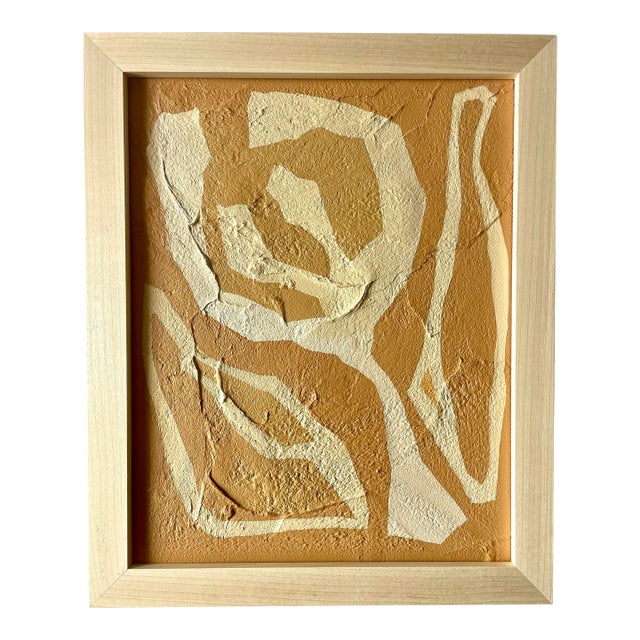 2026 "Arrossire" Abstract Botanical Painting on Canvas by r.k. Red For Sale