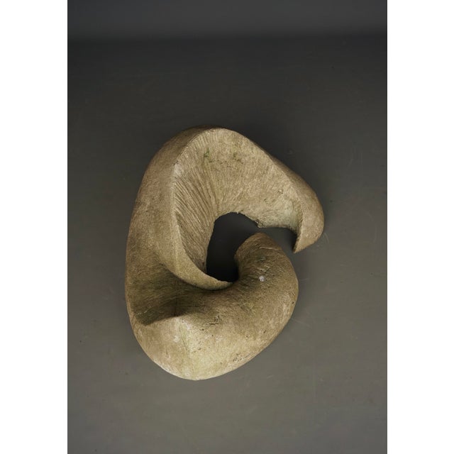 Unknown, Cast Concrete Abstract Garden Sculpture. 1970s, Concrete For Sale - Image 6 of 18