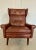 Vintage Danish Caramel Brown Leather Chair by Svend Skipper, 1964 For Sale - Image 15 of 17