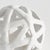 This contemporary little orb is made of thin ceramic strips giving it an open feel. It is perfect in a wide open bowl or...