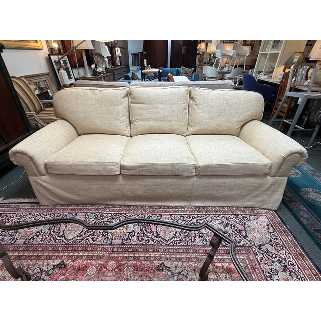 Design Plus Gallery presents the Cavendish Loose Seat Back Sofa from Brunschwig & Fils. The well made and tailored sofa is...