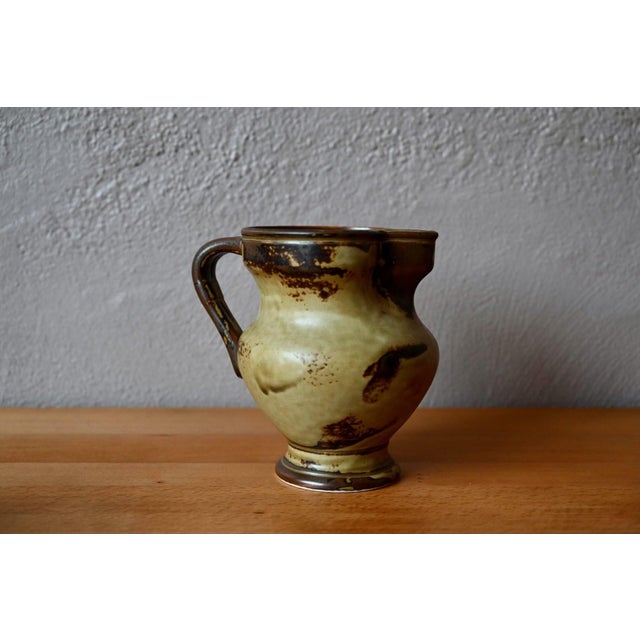 Vintage Stoneware Pitcher from Langenthal, Switzerland, 1970s For Sale - Image 3 of 7