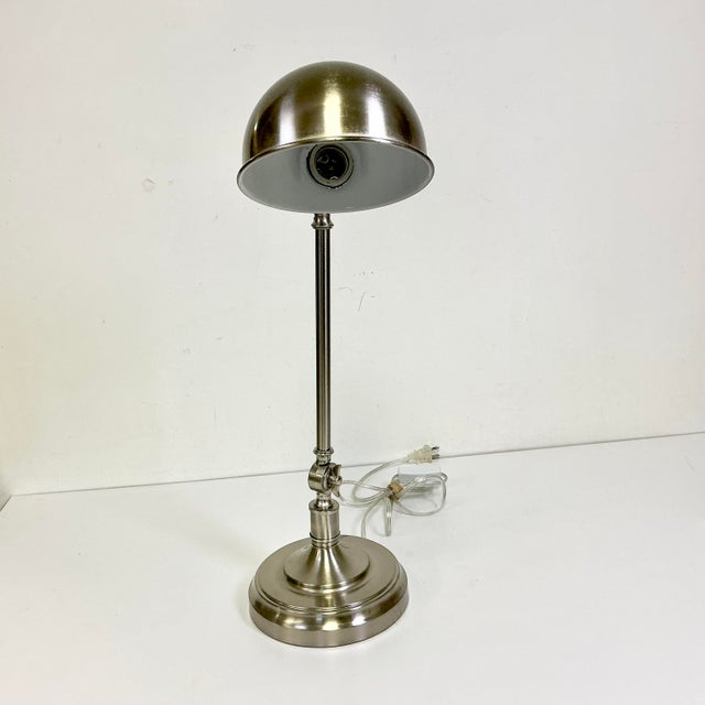 1990s 1990s Vintage Industrial Americana Boho Chic Articulating Desk Lamp For Sale - Image 5 of 10