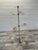A- 357 vintage plant stand, chrome and plastic +-1965 for 9 plants made of chrome and plastic plant holders one plastic is...