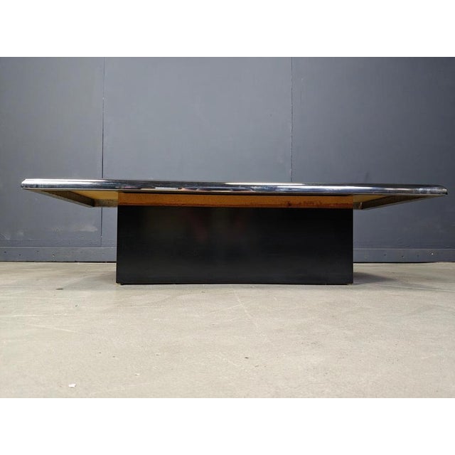 Vintage Chromed Coffee Table, 1970s For Sale - Image 6 of 11