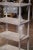 French 19th Century French Louis XVI Painted Oak Four-Tier Etagere For Sale - Image 3 of 9