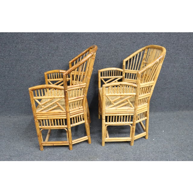 Bamboo & Cane Lounge Chair/Pair For Sale - Image 10 of 10