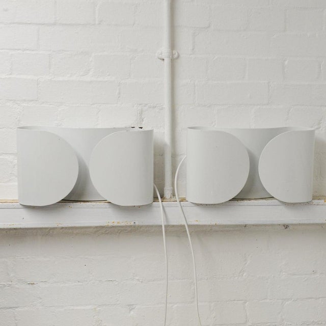 Foglio Wall Lights attributed to Tobia Scarpa for Flos, 1980s, Set of 2 For Sale - Image 5 of 18