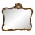 Rococo Gold French Crown Mirror For Sale