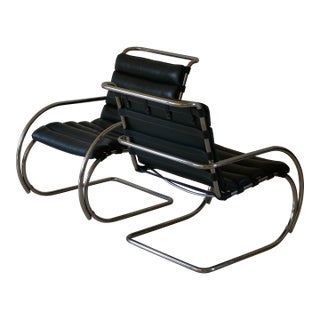 Attributed Mies Van Der Rohe Mr248LC Lounge Chairs for Knoll International, 1985 For Sale