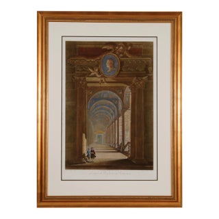 Loggie Di Rafaele Nel Vaticano: 18th Century Hand-Colored Engraving by Volpato, 1772 For Sale