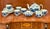 Mid 20th Century Mid 20th Century De Koninklijke Goedewaagen Delft Blue & White Tea Service for Six - 17 pcs For Sale - Image 5 of 12