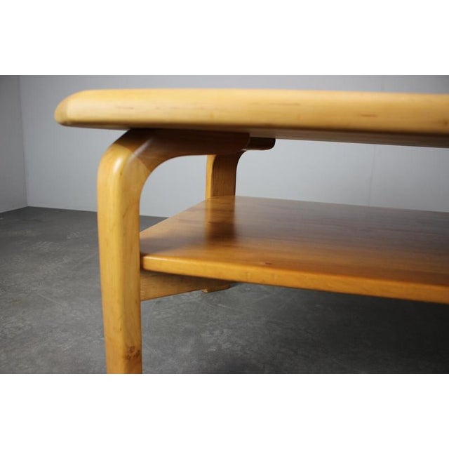 1980s Mid-Century Scandinavian Conference Table in Birch, 1980s For Sale - Image 5 of 10