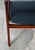 Brown 1960s Mid Century Danish Modern Armchair Chair Dining Teak Ladder Back Black Boltinge For Sale - Image 8 of 12