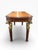2000 - 2009 Vintage Maitland-Smith Neoclassical Tooled Leather & Brass Figural Writing Desk For Sale - Image 5 of 15