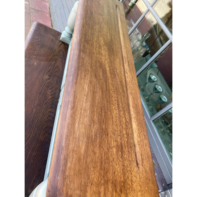 Blue Original Ercol Old Colonial Buffet Sideboard 1960s Blue Label For Sale - Image 8 of 15