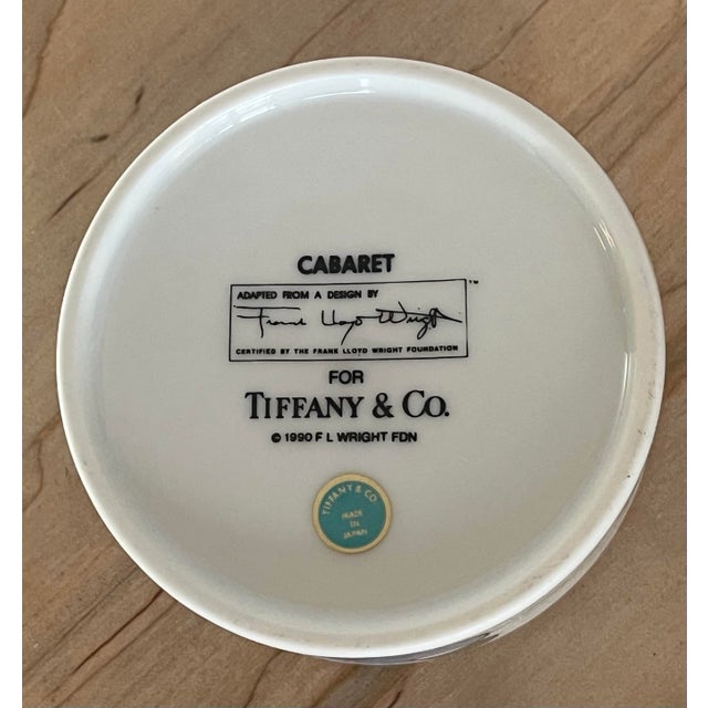 1990s 1990s Cabaret by Tiffany Frank Lloyd Wright-Inspired Sugar Bowl/Trinket Box With Lid For Sale - Image 5 of 7