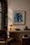 Erik Heinertz, Blue Expressionist Portrait, 1960s, Oil on Canvas For Sale - Image 9 of 10