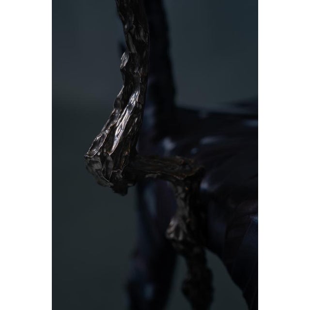 In Memoria Chair in Cast Bronze by William Guillon For Sale - Image 4 of 16