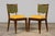 Set of 6 French Art Deco Maple Dining Chairs in Yellow and Moss Green, 1930s For Sale - Image 10 of 18