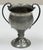 Traditional Vintage Petite Pewter Trophy Vase For Sale - Image 3 of 9