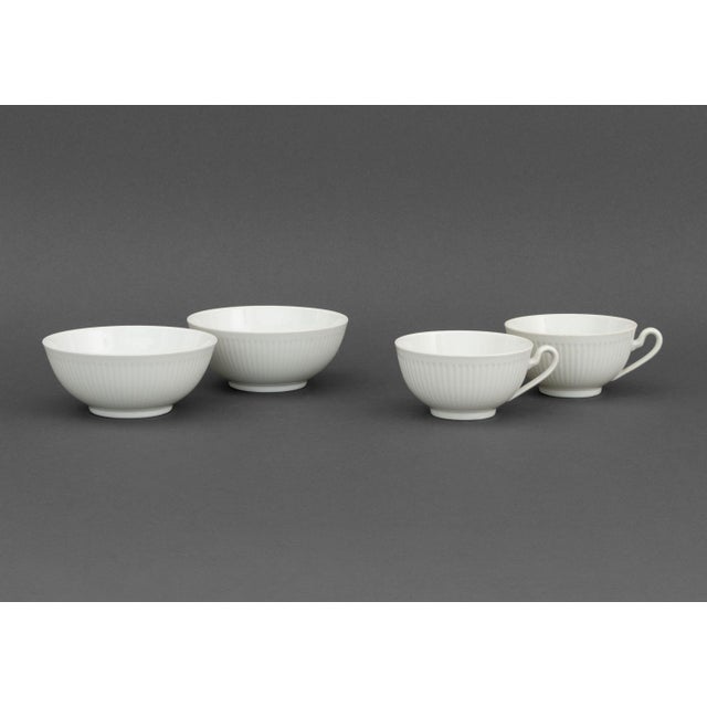 Ceramic Late 20th Century Royal Copenhagen Porcelain Partial Dinnerware Service - 45 pcs For Sale - Image 7 of 13