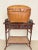 Tan Rattan, Wicker Storage Basket. Large Enough for Blanket Storage. For Sale - Image 8 of 9