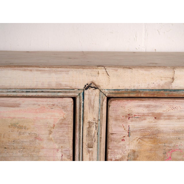 Antique White Wooden Sideboard, 1870s For Sale - Image 9 of 13