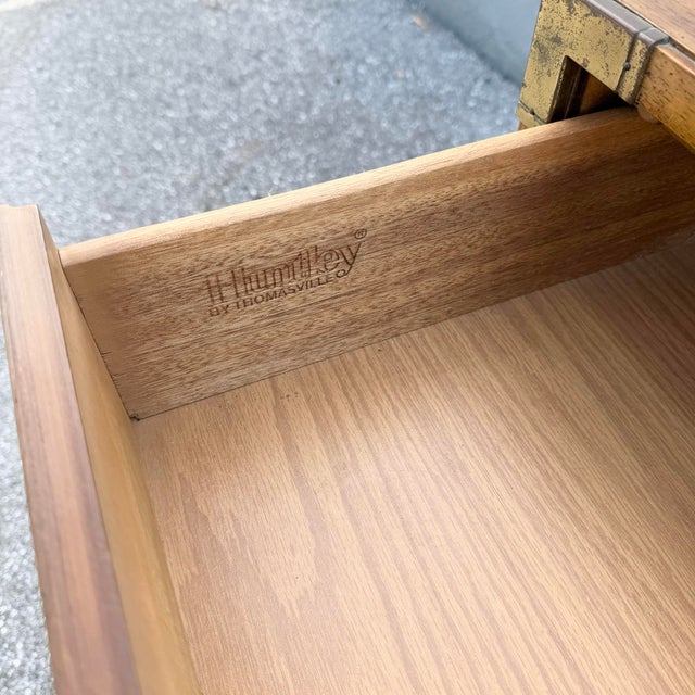 Vintage Huntley Campaign Dresser by Thomasville For Sale - Image 10 of 10