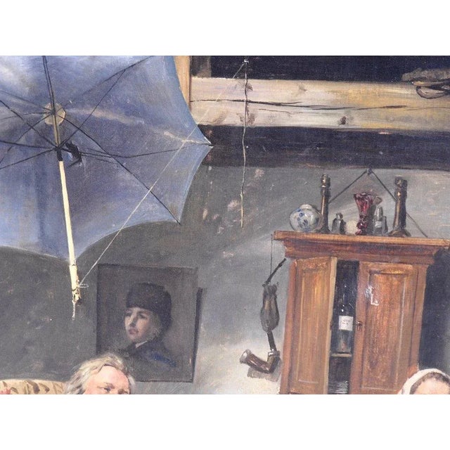 Antique Painting by Waldemar Knut Gustaf Tode For Sale - Image 3 of 12