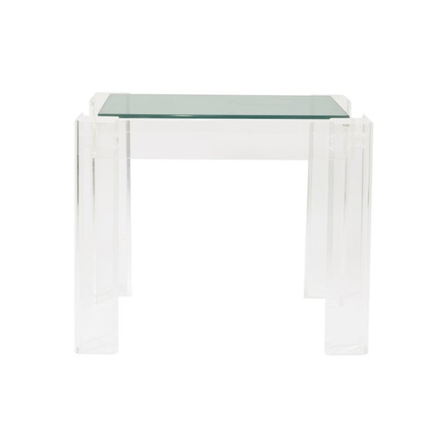 This 1970s end table by Charles Hollis Jones exemplifies the designer’s signature blend of sleek minimalism and sculptural...