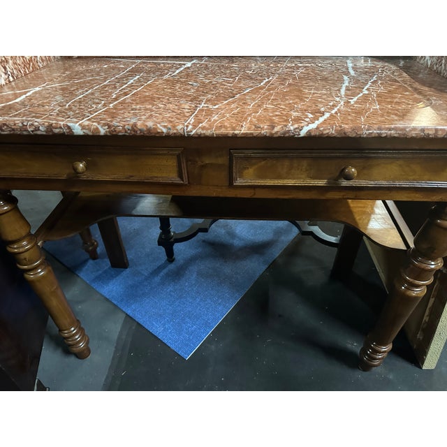 Dressing Table in Marble For Sale - Image 3 of 8