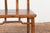 Wood Antique Wooden Chair with Slightly Arched Back For Sale - Image 7 of 12