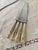 Metal Vintage Dinner Knives, 1847 Rogers Bros, Korea Knives, Silverplate Shell Pattern 4 Pcs For Sale - Image 7 of 7