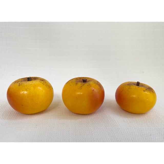 Mid Century Italian Mini Alabaster Stone Fruit - Set of 7 For Sale - Image 9 of 9