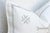 Moroccan Frost Star White Lumbar Moroccan Silk Pillow For Sale - Image 3 of 7