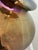 Vintage 1960's Ef & Ef Industries Cat. No. 414 Iridescent Carnival Glass Lamp With Ab Crystals & Original Shade For Sale - Image 16 of 16