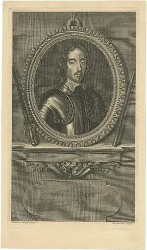 P. Drevet after A. van der Werff, Portrait of Thomas Fairfax, 1697, Paper