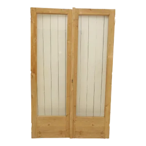 Late 19th Century Double French Glass Doors - a Pair