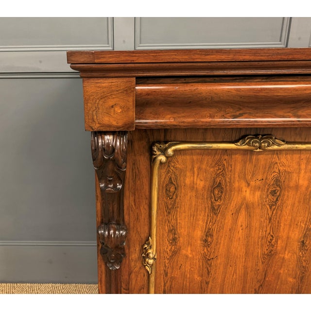 Early 19th Century Regency Rosewood Side Cabinet, 1820 For Sale - Image 5 of 18