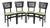Folding Chairs from Stakmore, New York, 1930s, Set of 4 For Sale