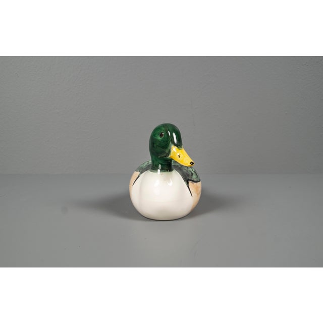 Ceramic Handmade Porcelain Duck from Manufactory Weiss, Brazil For Sale - Image 7 of 11