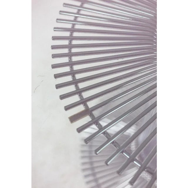 1970s Chromed Metal and Smoked Glass Table, 1970s For Sale - Image 5 of 8