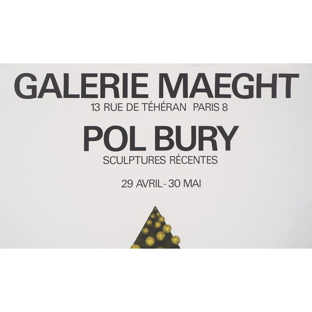 Modern Pol Bury, Sculptures récentes, Lithograph For Sale - Image 3 of 7