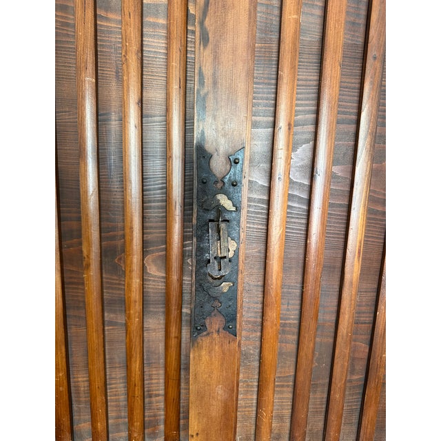 Late 19th Century Late 19th Century Japanese Futon Dansu - 2 Piece For Sale - Image 5 of 7