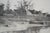 Antique 19th Century Coastal Fishing Village Tugboat Sailboat Etching 29" For Sale - Image 9 of 11