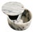 Vintage Circular Marble Box For Sale