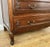 Vintage French Louis Carved Oak Chest of 4 Drawers For Sale - Image 6 of 18