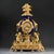 Antique Napoleon III Mantel Clock in Bleu De Sèvres Porcelain and Chased Ormolu, 1865 For Sale - Image 17 of 17