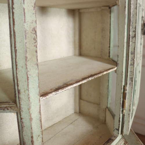 18th Century Painted Dutch Display Cabinet For Sale - Image 12 of 16